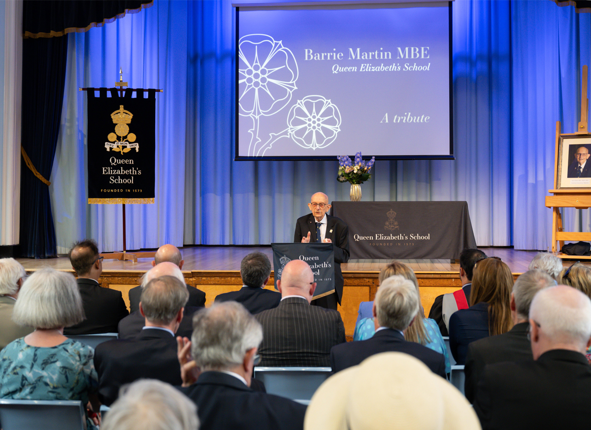 Founder's Day 2023 - Barrie Martin MBE