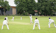 Image of Founder's Day cricket match