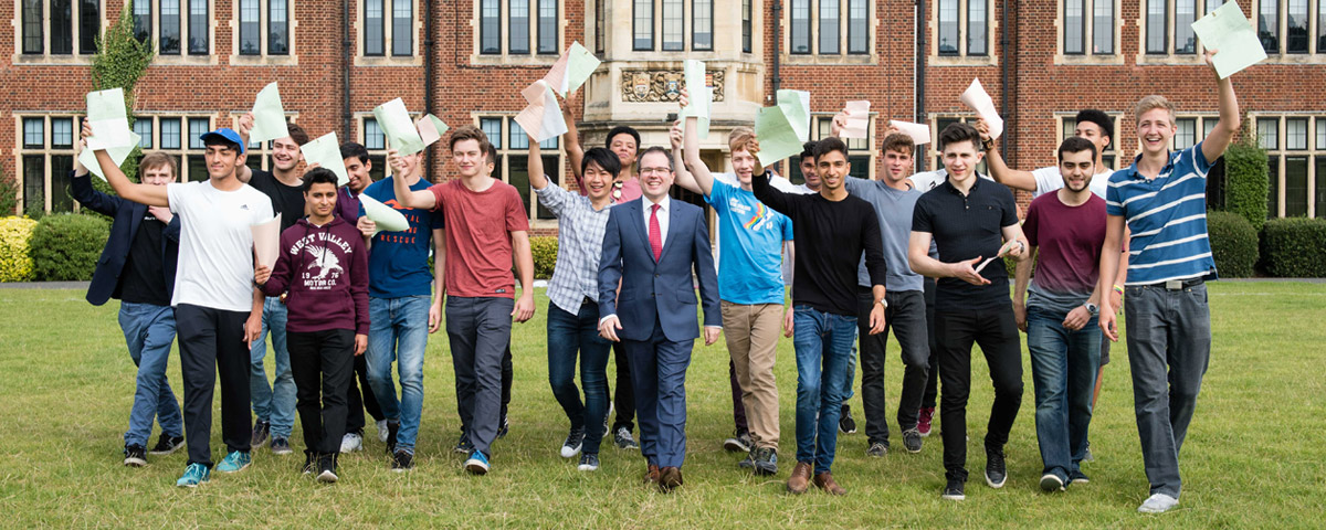 Headmaster update: A-Level Results Day