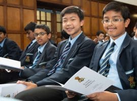 “The best of the best”: Headmaster salutes Queen Elizabeth’s School’s young award-winners, urging them to keep moving forward
