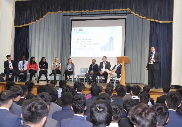 A high degree of sense: graduate apprenticeships a hot topic at careers event