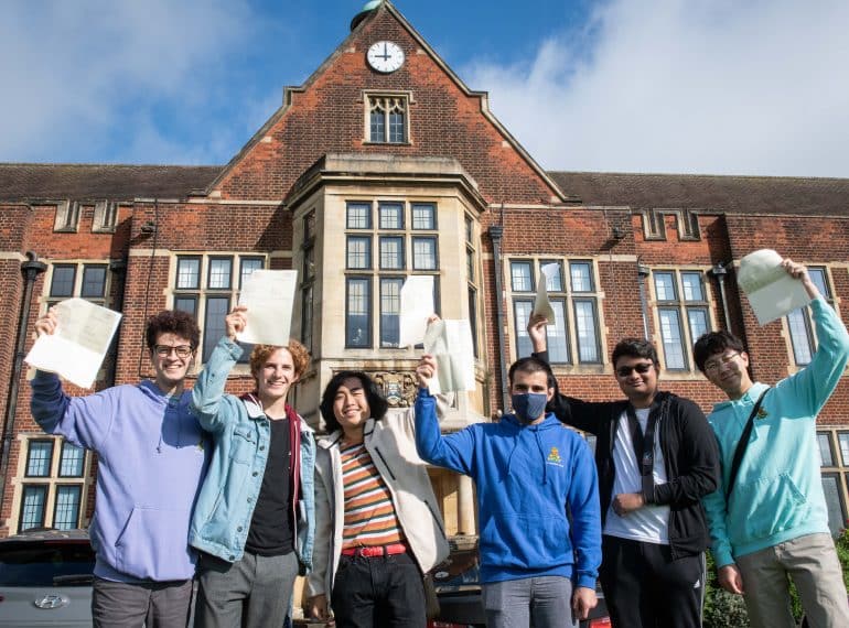 Bright and exciting futures beckon for QE’s pandemic-era A-level students