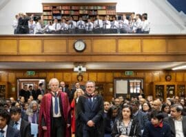 Writing history, making history: former Headmaster is Guest of Honour at prize-giving