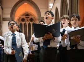 Sing in exultation: carol service a joyous end to 450th anniversary year